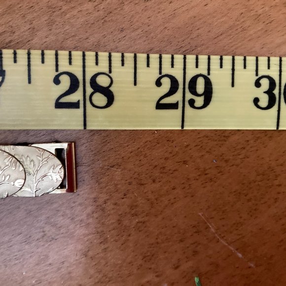 Vintage Metal Belt Gold Tone - Picture 10 of 14